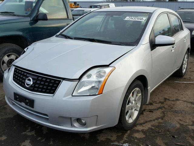 3N1AB61E68L761287 - 2008 NISSAN SENTRA 2.0 SILVER photo 2