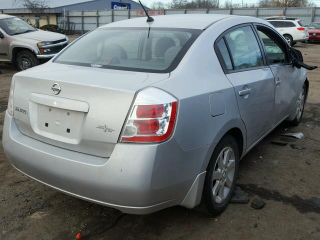 3N1AB61E68L761287 - 2008 NISSAN SENTRA 2.0 SILVER photo 4