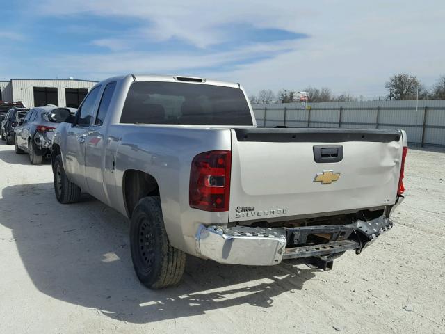 1GCEC19X78Z101966 - 2008 CHEVROLET SILVERADO GRAY photo 3