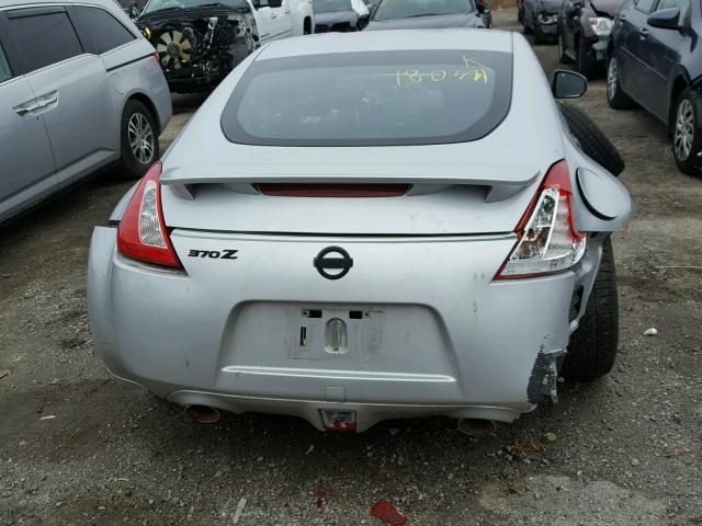 JN1AZ4EH5EM635718 - 2014 NISSAN 370Z BASE SILVER photo 6