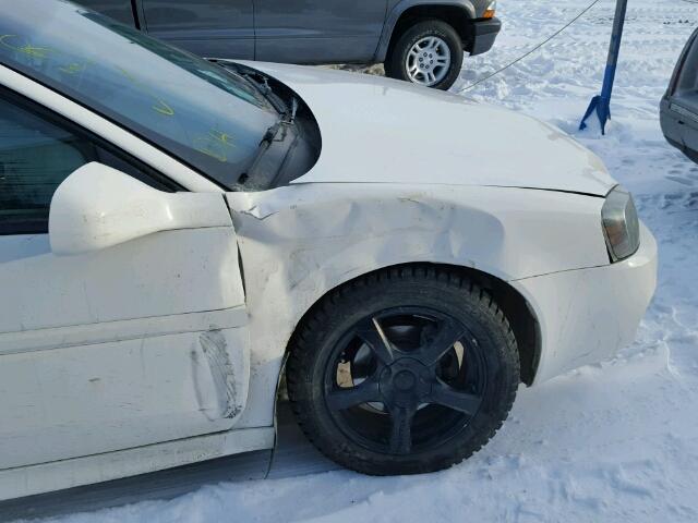 2G2WP522041233165 - 2004 PONTIAC GRAND PRIX WHITE photo 9
