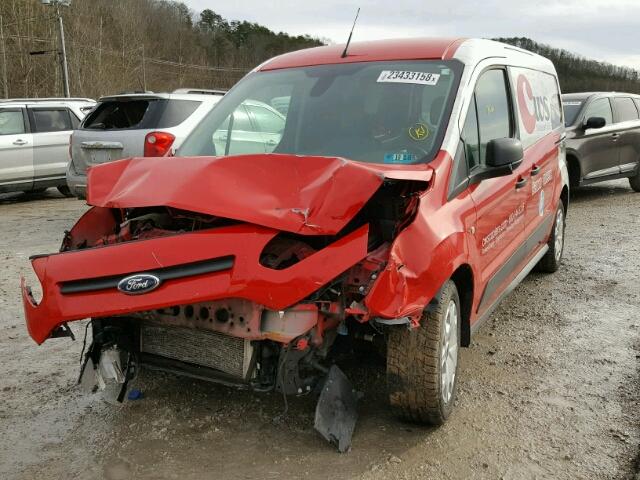 NM0LS7E74G1245763 - 2016 FORD TRANSIT CO RED photo 2