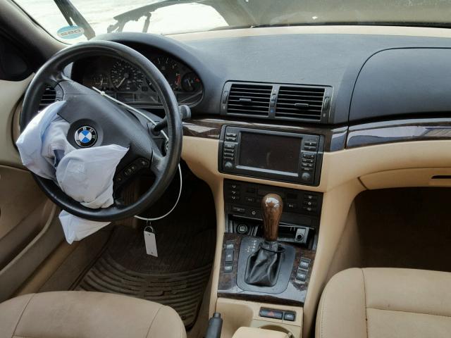 WBAET37413NJ31076 - 2003 BMW 325 I GRAY photo 9