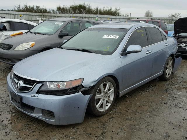 JH4CL96855C002062 - 2005 ACURA TSX BLUE photo 2