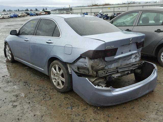 JH4CL96855C002062 - 2005 ACURA TSX BLUE photo 3