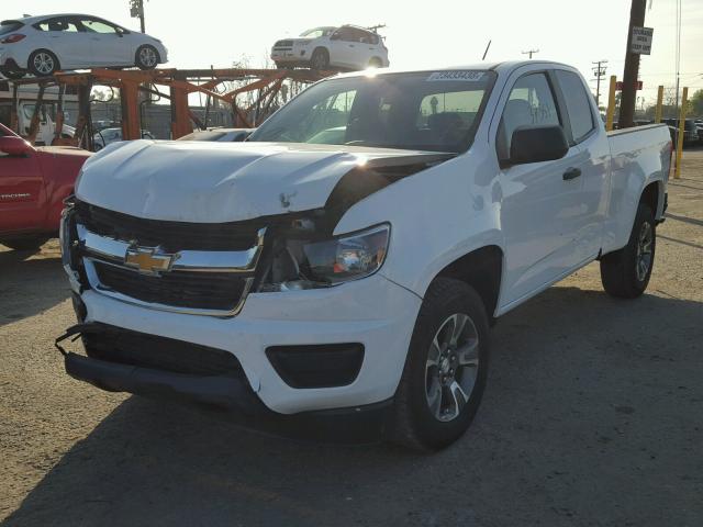 1GCHSBEA1G1238938 - 2016 CHEVROLET COLORADO WHITE photo 2