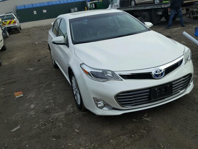 4T1BD1EB9FU037977 - 2015 TOYOTA AVALON HYB WHITE photo 1