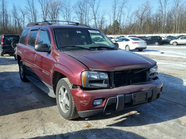 1GNET16S246207768 - 2004 CHEVROLET TRAILBLAZE MAROON photo 1