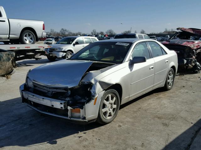 1G6DP567850158952 - 2005 CADILLAC CTS HI FEA SILVER photo 2