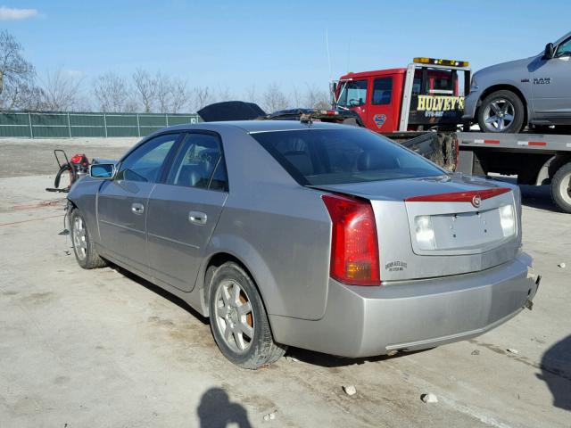 1G6DP567850158952 - 2005 CADILLAC CTS HI FEA SILVER photo 3