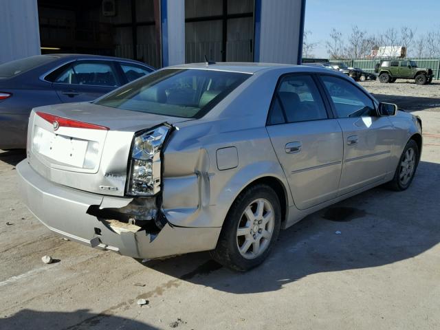 1G6DP567850158952 - 2005 CADILLAC CTS HI FEA SILVER photo 4