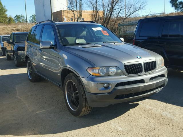 5UXFB53545LV19632 - 2005 BMW X5 4.4I GRAY photo 1