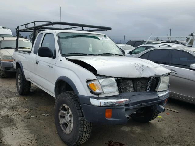 4TASN92N1YZ641720 - 2000 TOYOTA TACOMA XTR WHITE photo 1