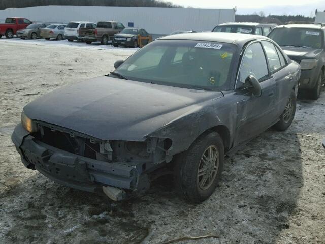 2G4WB52K7X1582060 - 1999 BUICK REGAL LS BLUE photo 2