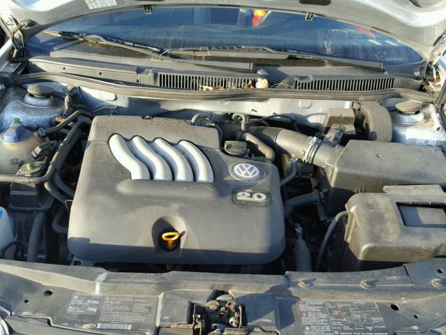 3VWSK69MX2M091867 - 2002 VOLKSWAGEN JETTA GLS SILVER photo 7