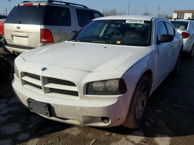 2B3KA43R47H742111 - 2007 DODGE CHARGER SE BLACK photo 2