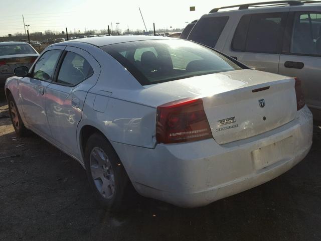 2B3KA43R47H742111 - 2007 DODGE CHARGER SE BLACK photo 3