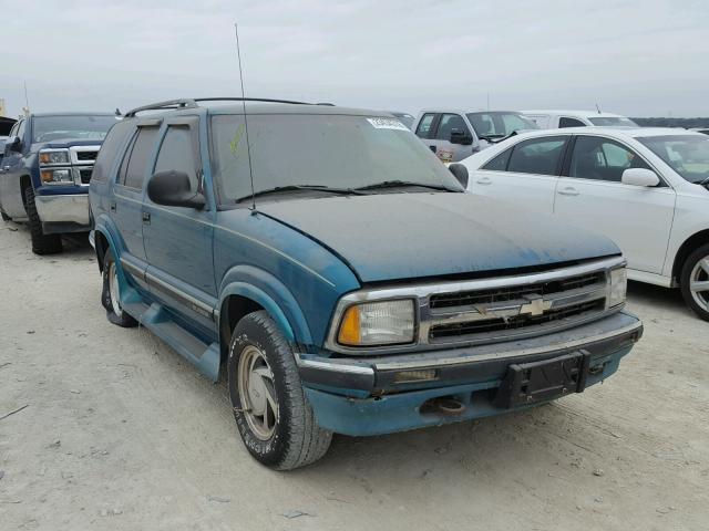 1GNDT13W9S2201375 - 1995 CHEVROLET BLAZER TEAL photo 1