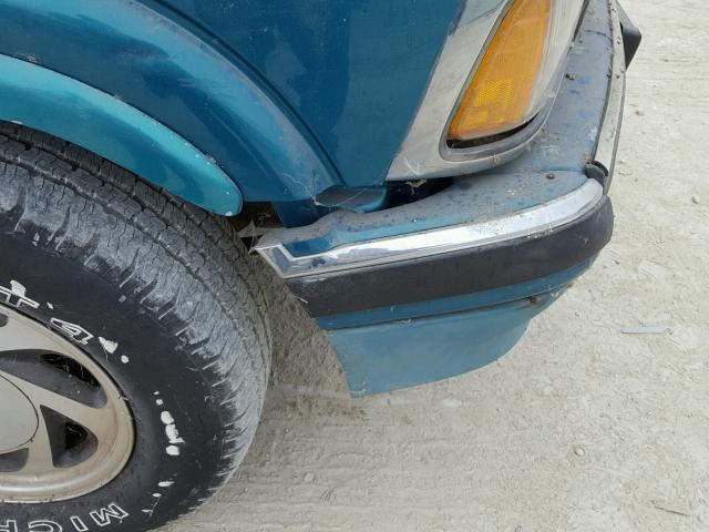 1GNDT13W9S2201375 - 1995 CHEVROLET BLAZER TEAL photo 9