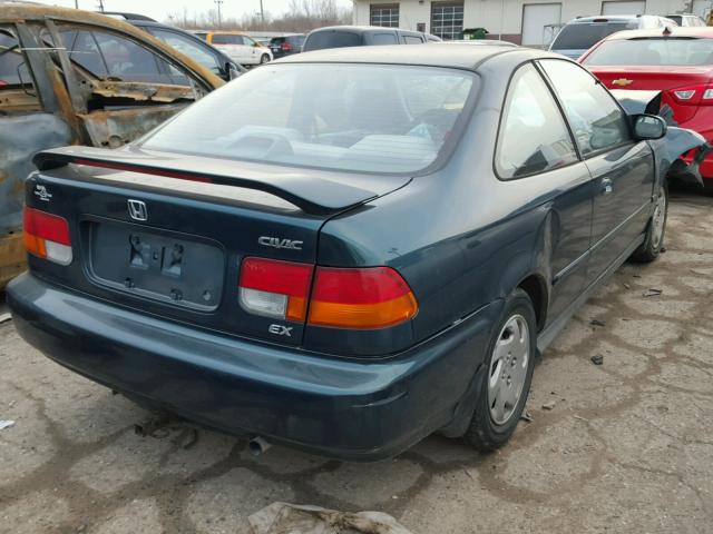 1HGEJ825XTL013501 - 1996 HONDA CIVIC EX GREEN photo 4