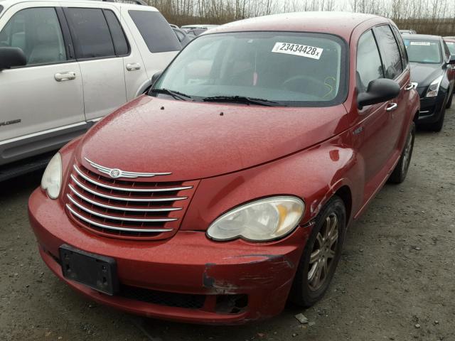 3A4FY48B96T339913 - 2006 CHRYSLER PT CRUISER RED photo 2