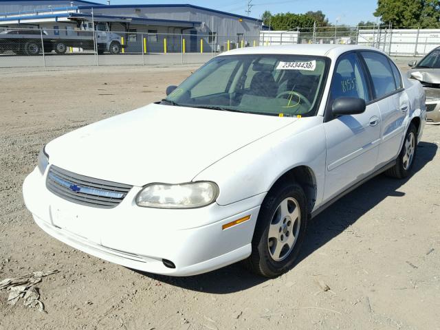 1G1ND52F05M161174 - 2005 CHEVROLET CLASSIC WHITE photo 2