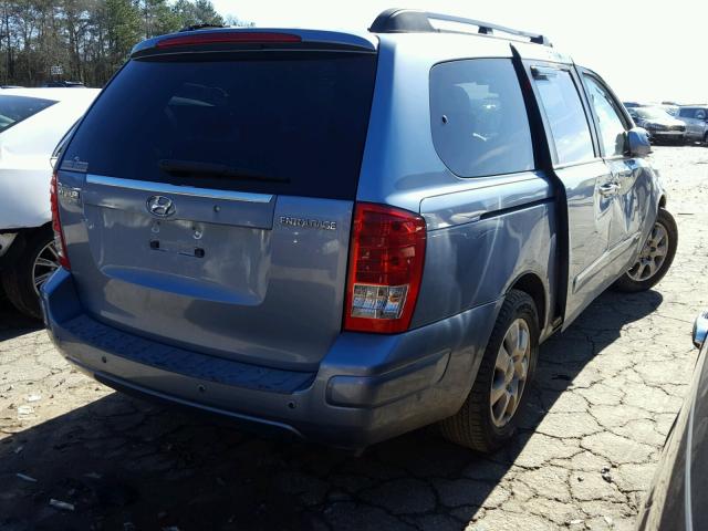 KNDMC233086044227 - 2008 HYUNDAI ENTOURAGE BLUE photo 4