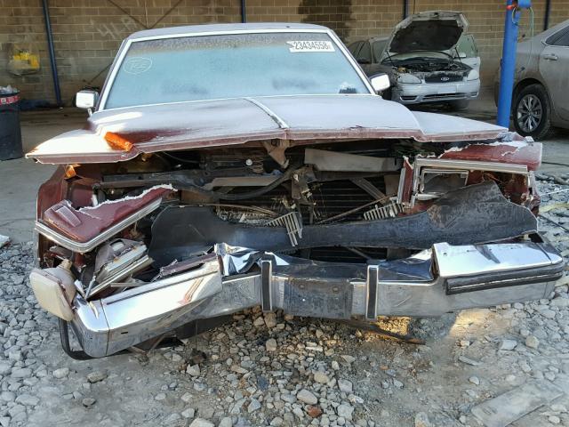 1G6AD4782D9244569 - 1983 CADILLAC DEVILLE BROWN photo 9