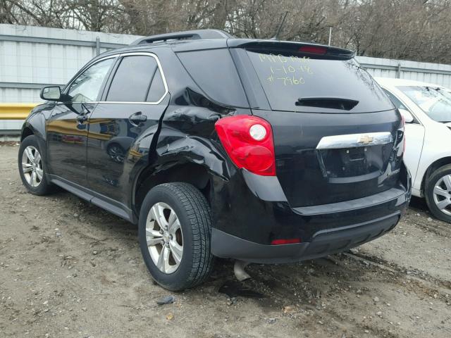 2GNALBEK8E6186653 - 2014 CHEVROLET EQUINOX LT BLACK photo 3