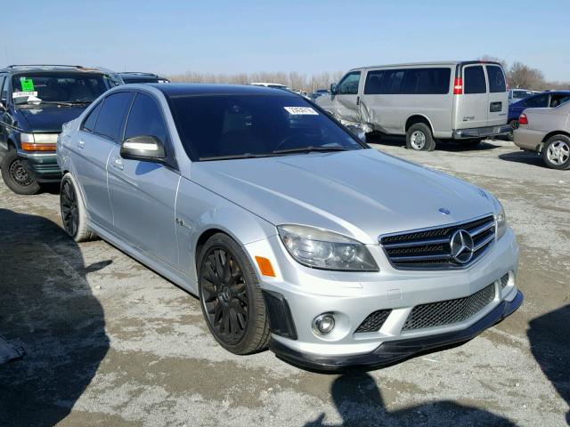 WDDGF77X89F208880 - 2009 MERCEDES-BENZ C 63 AMG SILVER photo 1