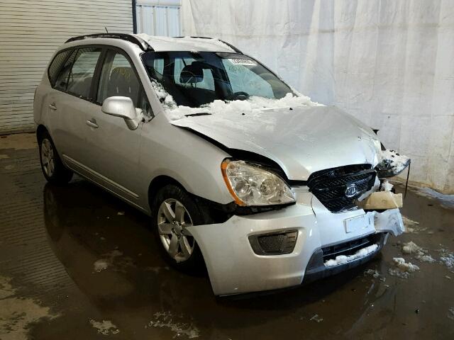 KNAFG526787179979 - 2008 KIA RONDO LX SILVER photo 1