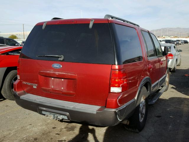 1FMPU155X5LA29178 - 2005 FORD EXPEDITION RED photo 4