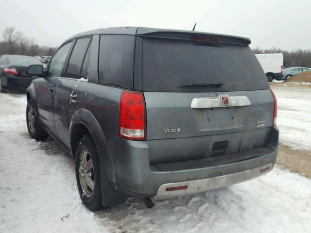 5GZCZ33Z87S852379 - 2007 SATURN VUE HYBRID BLUE photo 3