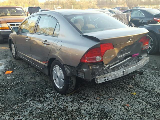 1HGFA16596L091553 - 2006 HONDA CIVIC LX GOLD photo 3