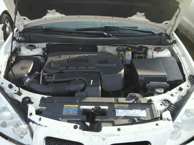 1G2ZF55B864171209 - 2006 PONTIAC G6 SE WHITE photo 7