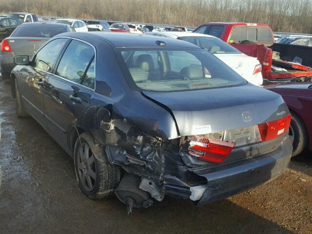 1HGCM665X5A043576 - 2005 HONDA ACCORD EX GRAY photo 3