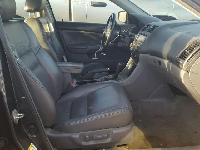 1HGCM665X5A043576 - 2005 HONDA ACCORD EX GRAY photo 5