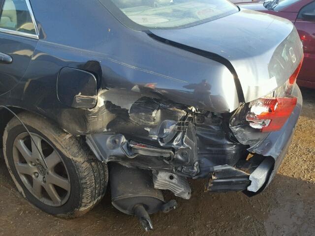 1HGCM665X5A043576 - 2005 HONDA ACCORD EX GRAY photo 9