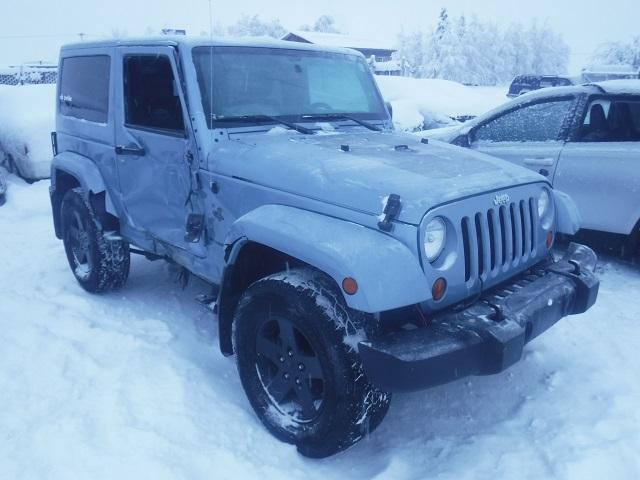 1C4AJWBGXCL158296 - 2012 JEEP WRANGLER S BLUE photo 1