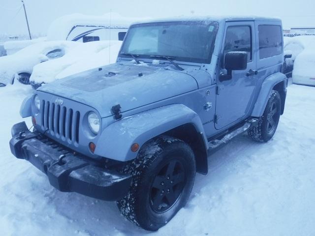 1C4AJWBGXCL158296 - 2012 JEEP WRANGLER S BLUE photo 2