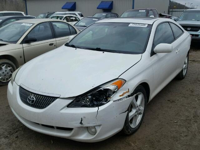 4T1CA30P74U024279 - 2004 TOYOTA CAMRY SOLA WHITE photo 2