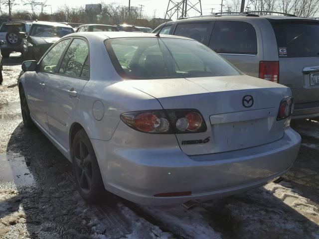 1YVHP80C075M46325 - 2007 MAZDA 6 I SILVER photo 3