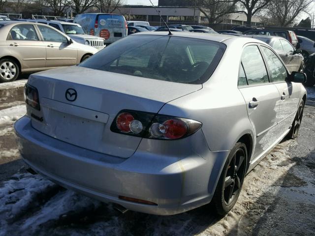 1YVHP80C075M46325 - 2007 MAZDA 6 I SILVER photo 4