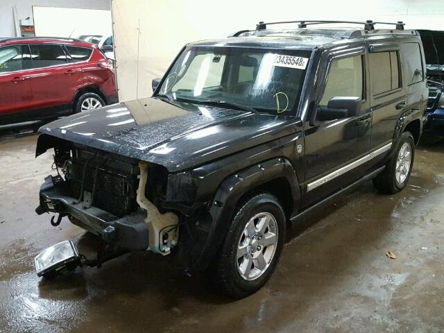 1J8HG582X6C293505 - 2006 JEEP COMMANDER შავი ფოტო 2