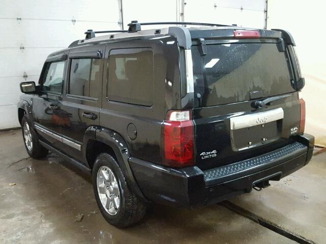 1J8HG582X6C293505 - 2006 JEEP COMMANDER შავი ფოტო 3