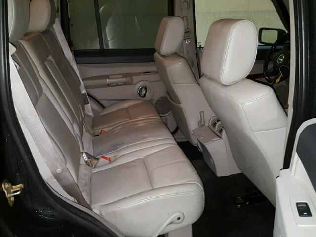 1J8HG582X6C293505 - 2006 JEEP COMMANDER შავი ფოტო 6