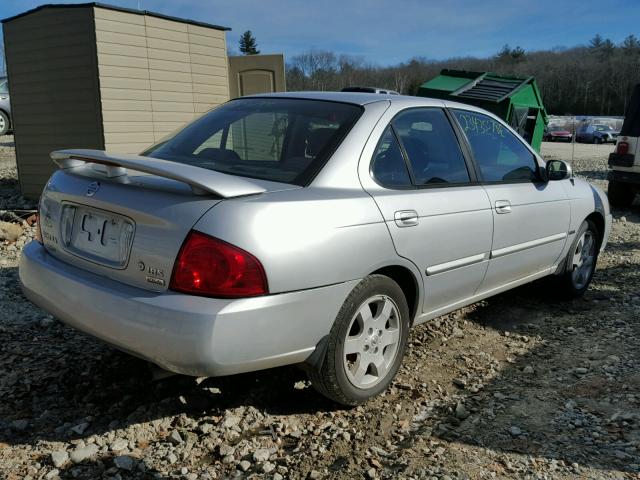 3N1CB51D56L624431 - 2006 NISSAN SENTRA 1.8 GRAY photo 4