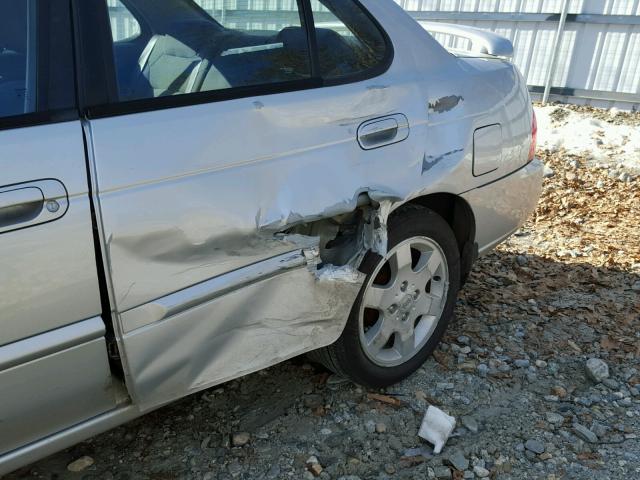 3N1CB51D56L624431 - 2006 NISSAN SENTRA 1.8 GRAY photo 9