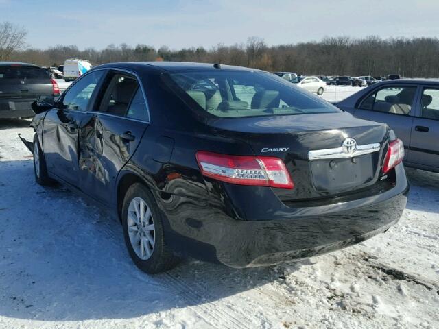 4T1BF3EK4BU699272 - 2011 TOYOTA CAMRY BASE BLACK photo 3