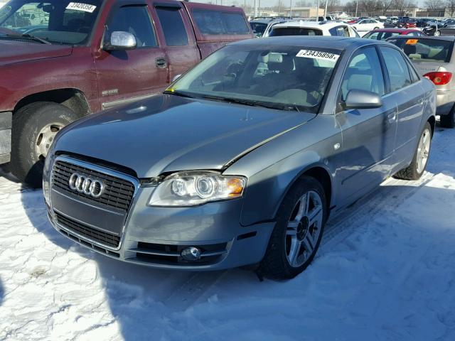 WAUDF78E67A008940 - 2007 AUDI A4 2.0T QU CHARCOAL photo 2